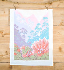 Cultivate Ohia Lehua Tea Towel by Cultivate Hawaii