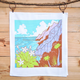 Cultivate Napali Tea Towel by Cultivate Hawaii