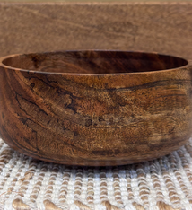 Andy Cole Hand-Turned Mango Wood Bowl by Andy Cole