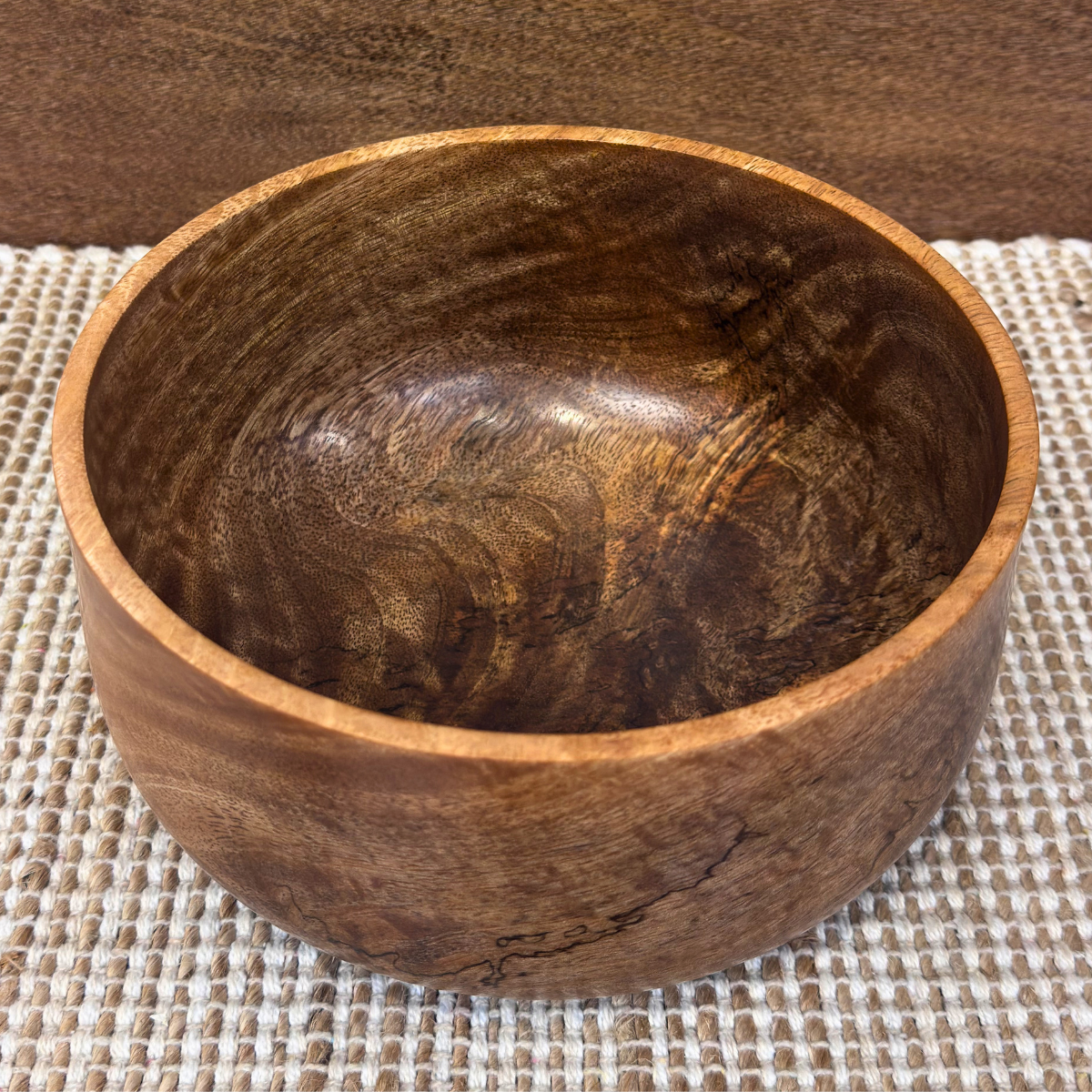 Andy Cole Hand-Turned Mango Wood Bowl by Andy Cole