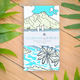 Cultivate Waikiki Tea Towel by Cultivate Hawaii