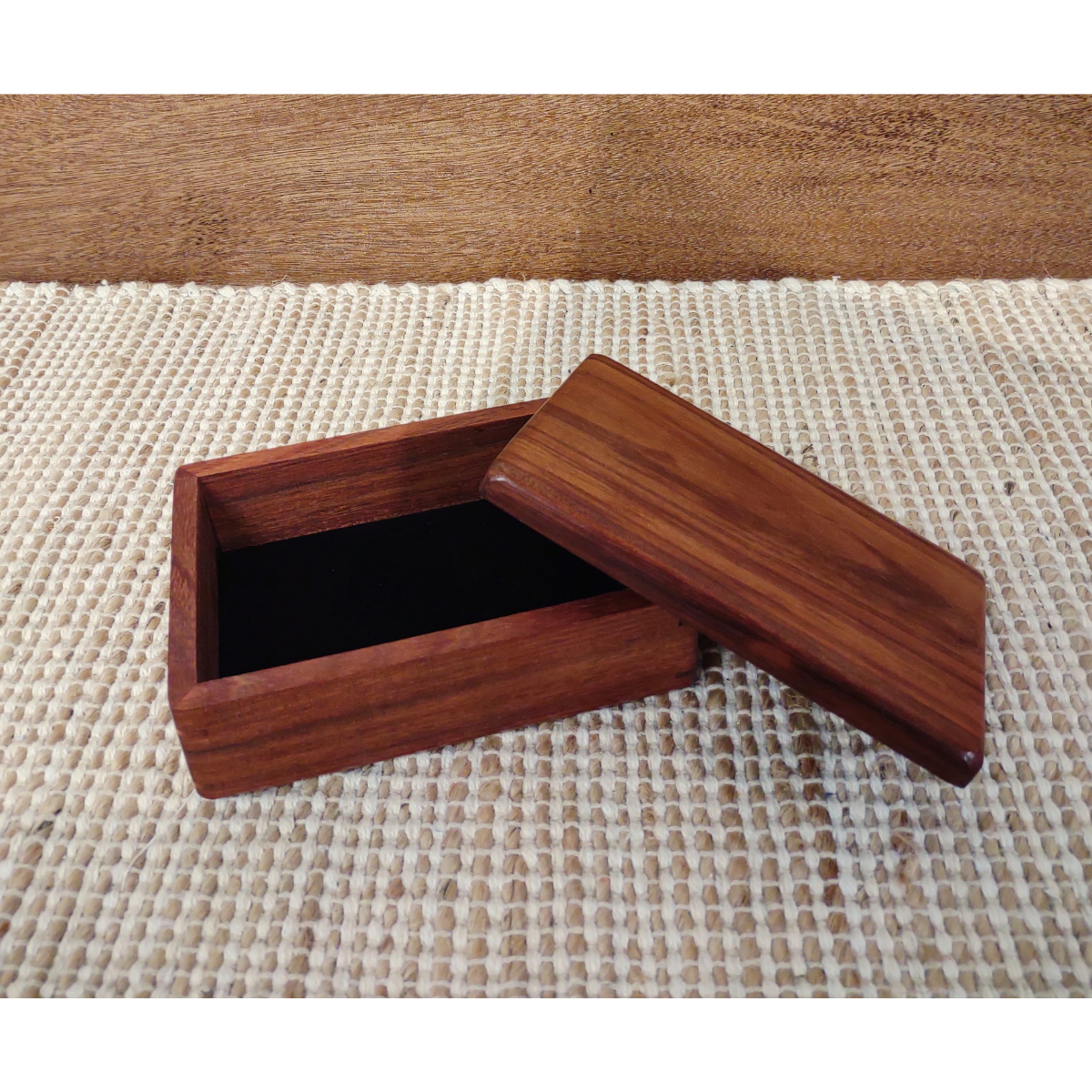 Honolulu Woodworking Designs 4”X6” KOA LIFT TOP BOX