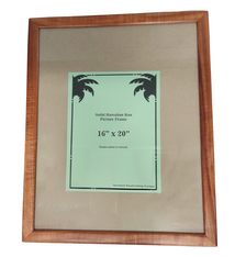 Honolulu Woodworking Designs SOLID KOA FRAME - 16X20