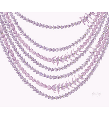 Aloha de Mele Lei Pua Kalaunu 11x14 Matted Print by Aloha de Mele