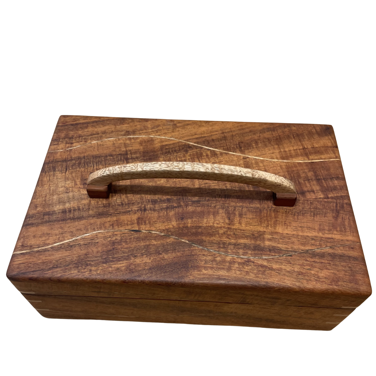 Edward MacNaughton Handmade Mango and Koa Box by Edward MacNaughton