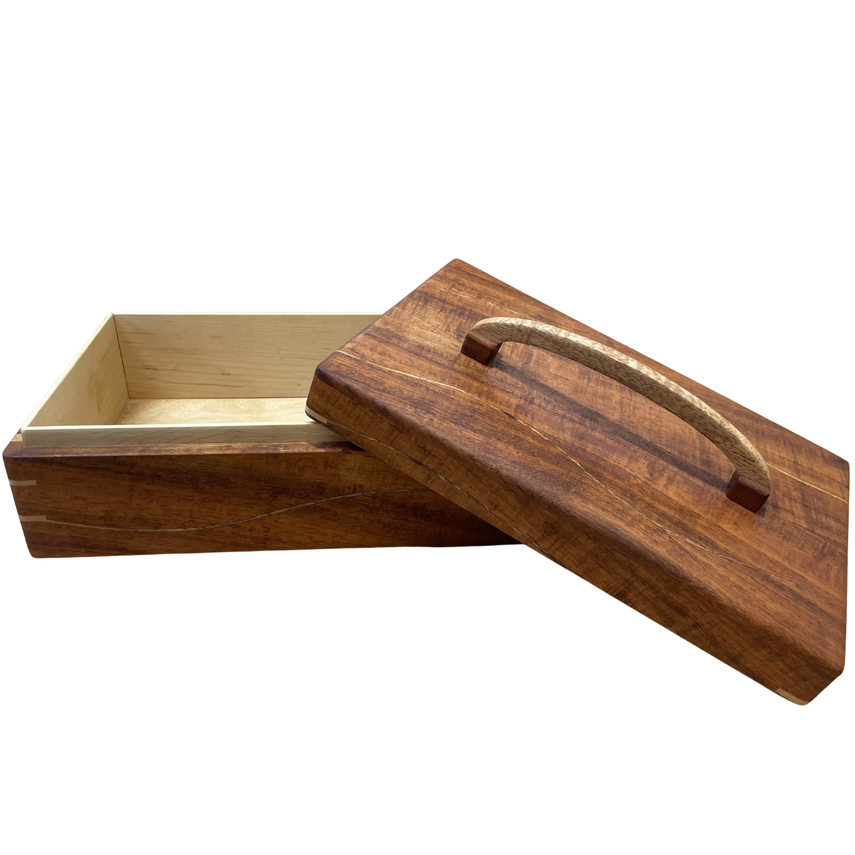 Edward MacNaughton Handmade Mango and Koa Box by Edward MacNaughton