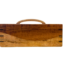 Edward MacNaughton Handmade Koa Box with Mango Bands by Edward MacNaughton