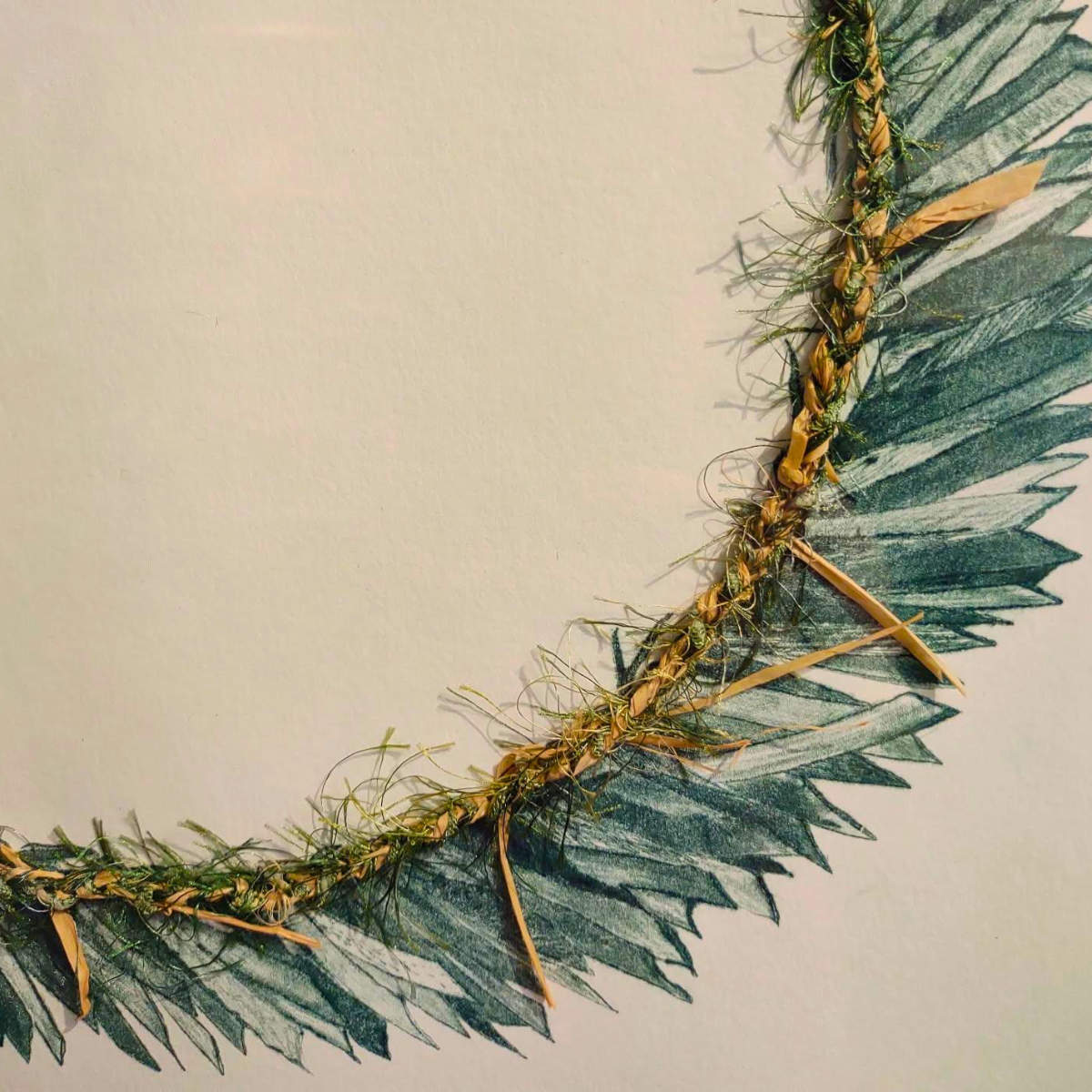 Paiko Ridge Studio Lei Poʻo Artist Proof by Shelly Choy