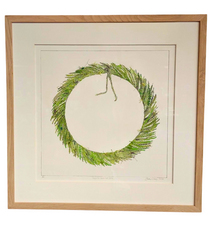 Paiko Ridge Studio Hāpuʻu Fern Lei Poʻo Artist Proof by Shelly Choy