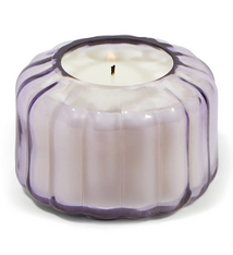 Paddywax Salted Iris Candle in Lavender Glass Vessel-4.5 oz.
