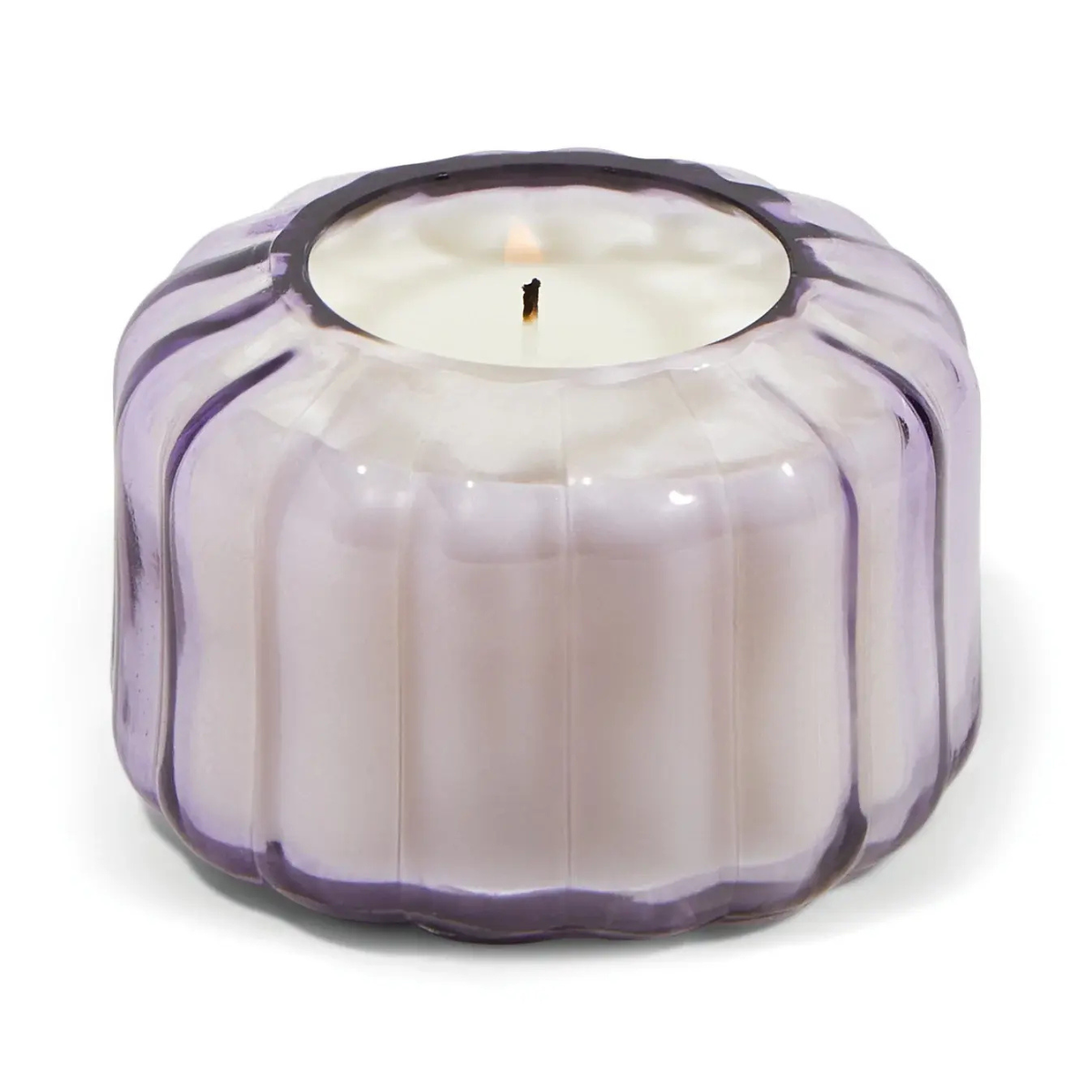 Paddywax Salted Iris Candle Lavender Glass Vessel 4.5 oz by Paddywax