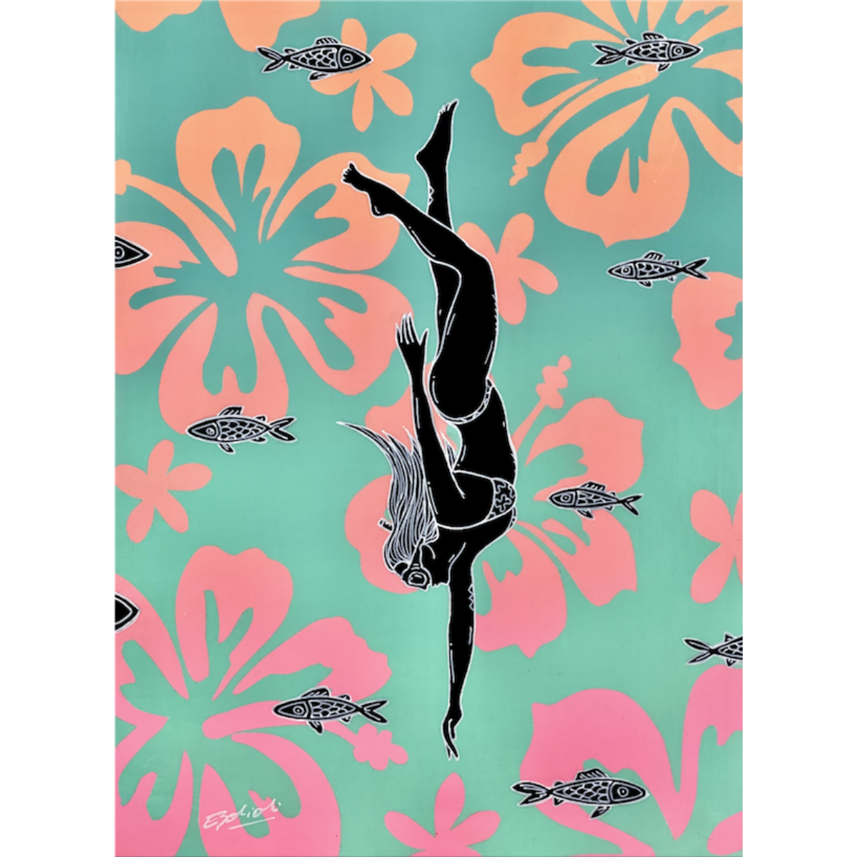 Eduardo Bolioli GIA, 11X14 MATTED PRINT