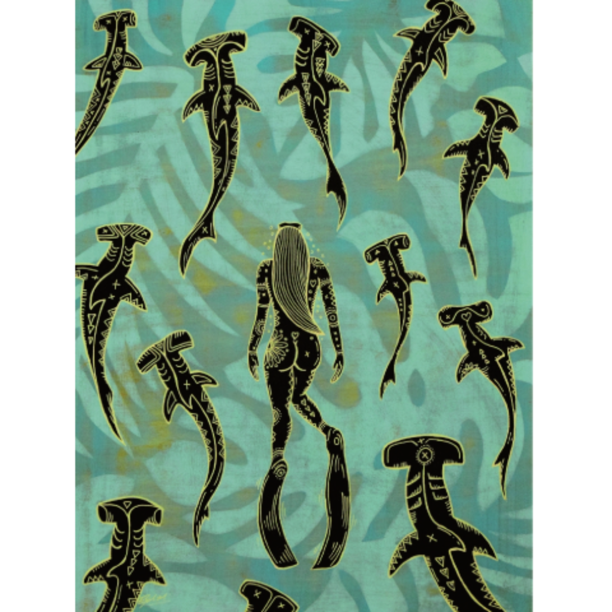 Eduardo Bolioli HAMMER TIME, 11X14 MATTED PRINT