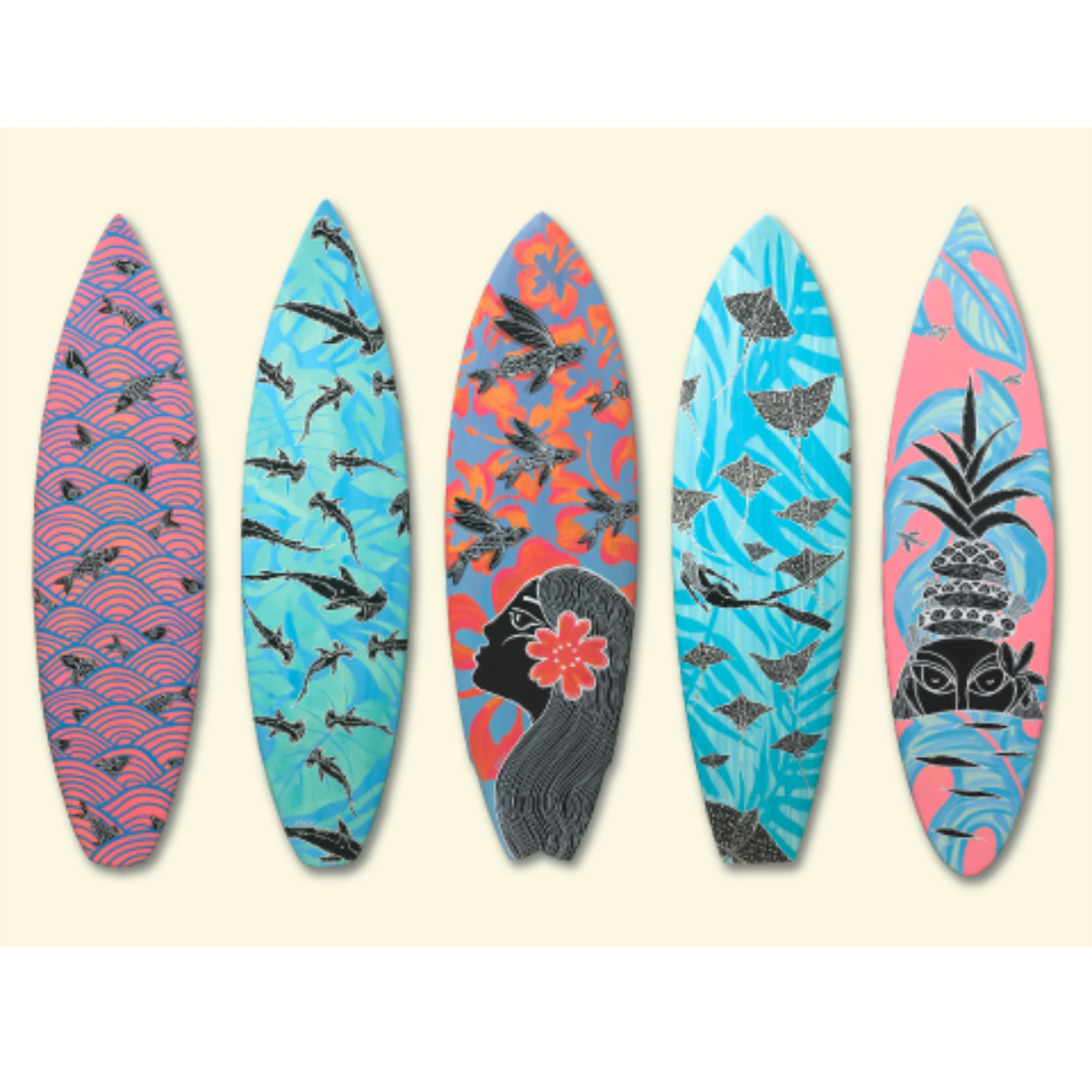 Eduardo Bolioli LIFE ON BOARD, 11X14 MATTED PRINT