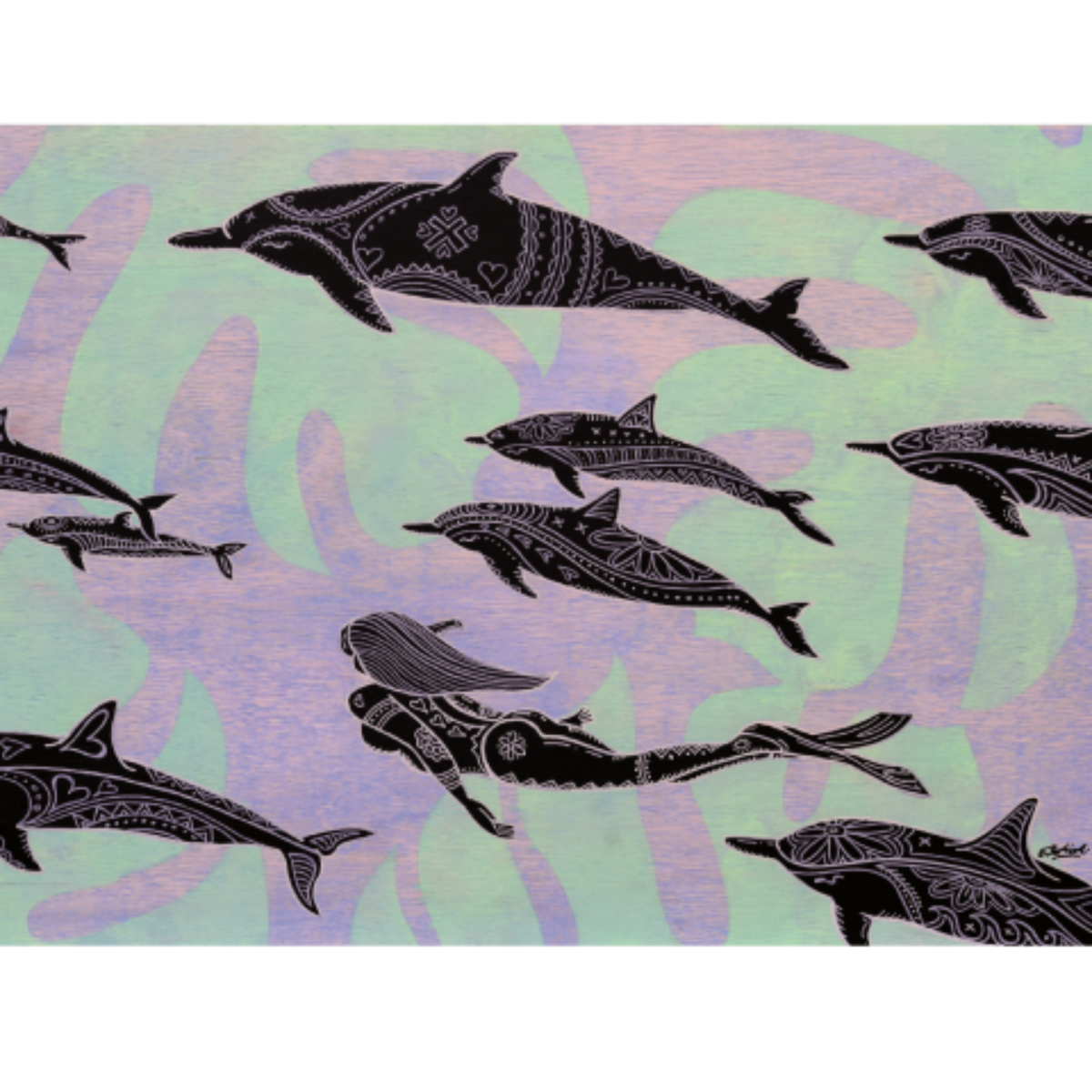 Eduardo Bolioli Naia 11×14 Matted Print by Eduardo Bolioli