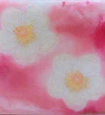 Ana Lucia Gardeazabal Amor a Maui 5 Resin Painting by Ana Lucia Gardeazabal