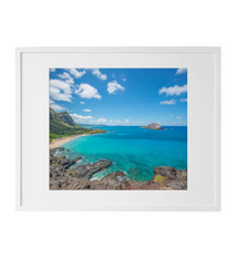 Kelly Rice Kelly Rice She Dreamed of Paradise Ocean Print 11 x 14