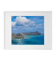 Kelly Rice Kelly Rice South Shore Stunner Diamond Head Matted Print 11 x 14