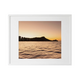 Kelly Rice SUNRISE SILHOUETTES: 8X10 MATTED PRINT