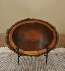 Andy Cole Andy Cole Natural Edge Milo Bowl 9.5 x 4 Handturned Wood Bowl