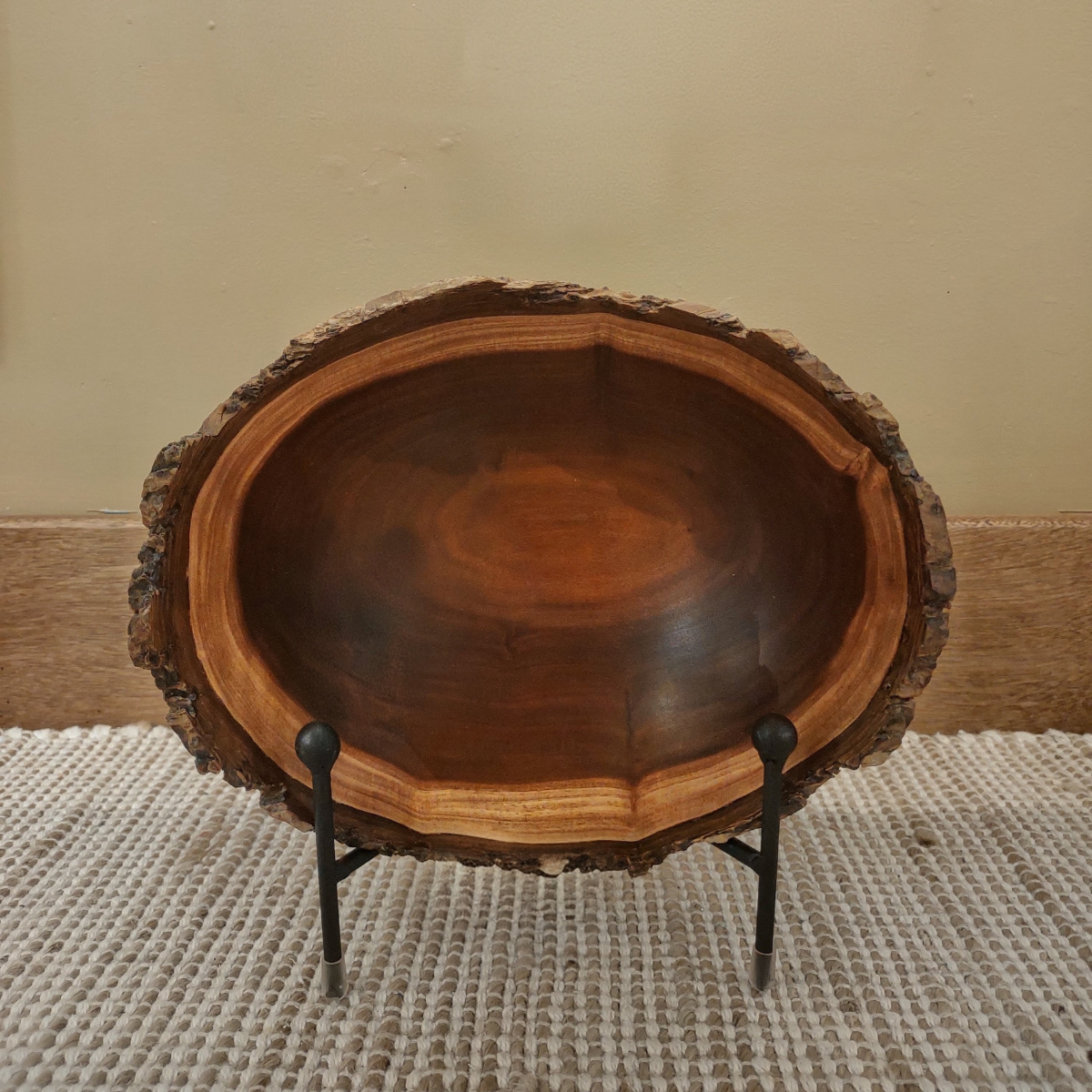 Andy Cole Andy Cole Natural Edge Milo Bowl 9.5 x 4 Handturned Wood Bowl