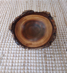 Andy Cole Andy Cole Natural Edge Milo Bowl #214 4.5 x 2 Handturned Wood Bowl