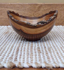 Andy Cole Andy Cole Natural Edge Milo Bowl #212 5.5 x 3.5 Handturned Wood Bowl