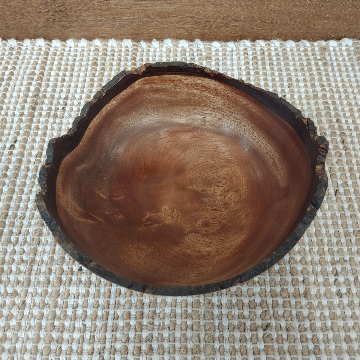 Andy Cole 196 7"X6"X3" NATURAL EDGE KAMANI  BOWL