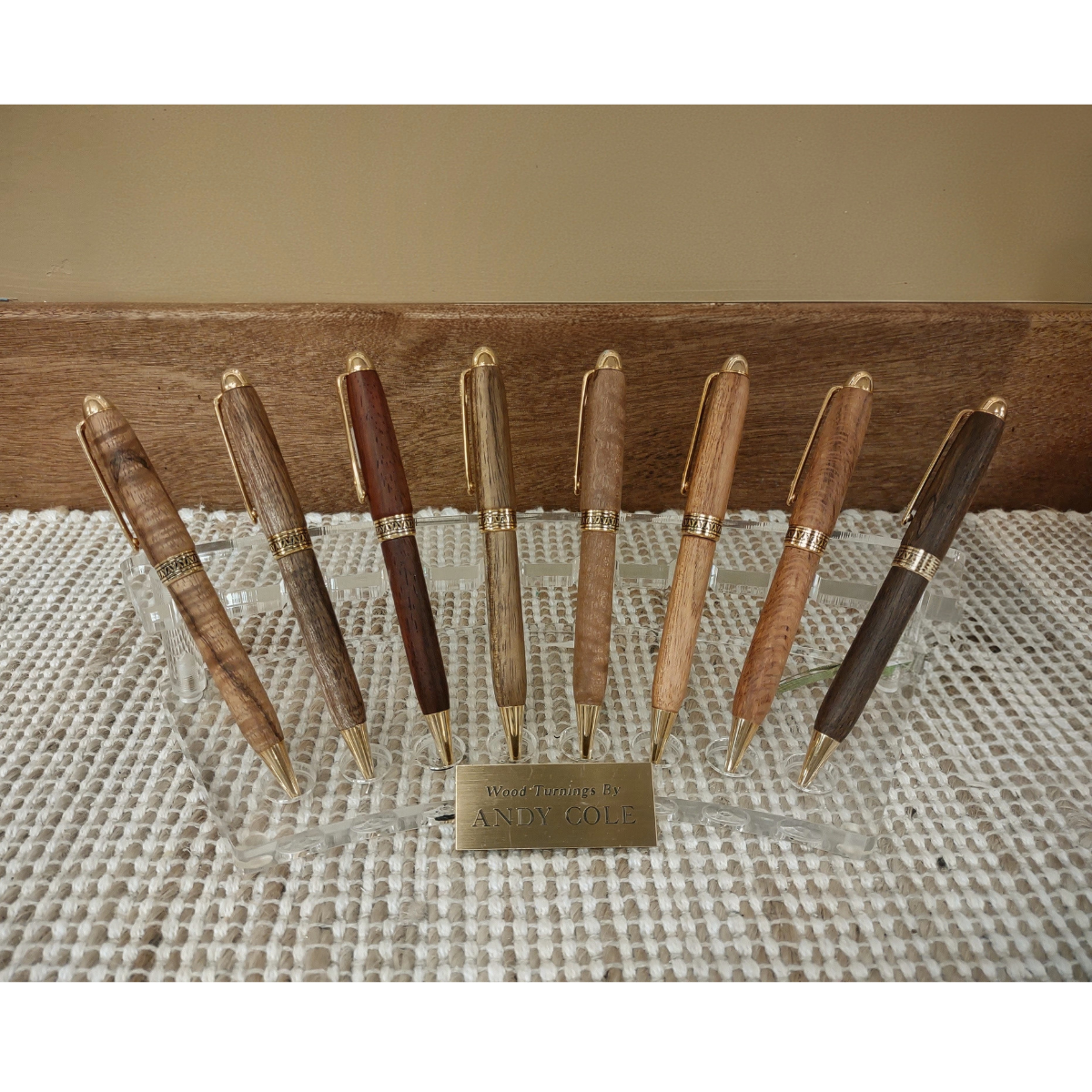 Andy Cole European Style Wood Pens