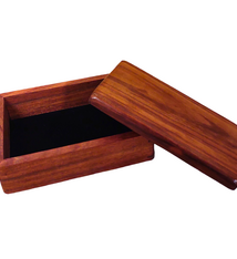 Honolulu Woodworking Designs 4×6 Koa Lift Top Box by Honolulu Woodworking Co.