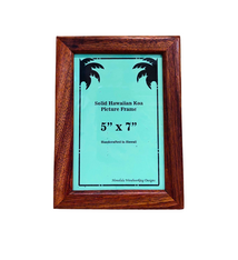 Honolulu Woodworking Designs Solid Koa Wood Frame 5×7 by Honolulu Woodworking Co.