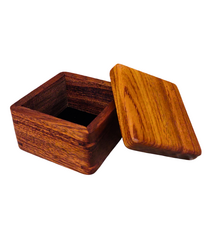 Honolulu Woodworking Designs 3×3 Koa Lift Top Box by Honolulu Woodworking Co.