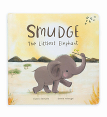 Jellycat Jellycat Smudge the Littlest Elephant Book Children’s Board Book
