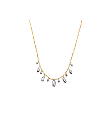 Keshi Co Keshi Co Nani Necklace Tahitian Keshi Pearls Gold Fill