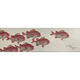 Brandon Tengan MENPACHI HOLE - GYOTAKU PRINT - 7X17