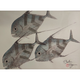 Brandon Tengan KAGAMI TRIO - GYOTAKU PRINT - 11X14