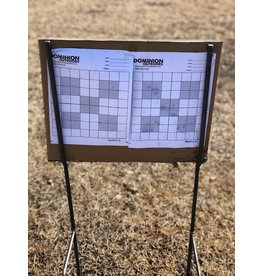 DOMINION OUTDOORS HEAVY DUTY TARGET STAND SET, FOR CARDBOARD/WOOD