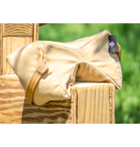 ARMAGEDDON GEAR ARMAGEDDON GEAR SHMEDIUM MID-SIZE GAMECHANGER BAG, HEAVY SAND FILL, TAN WAXED CANVAS