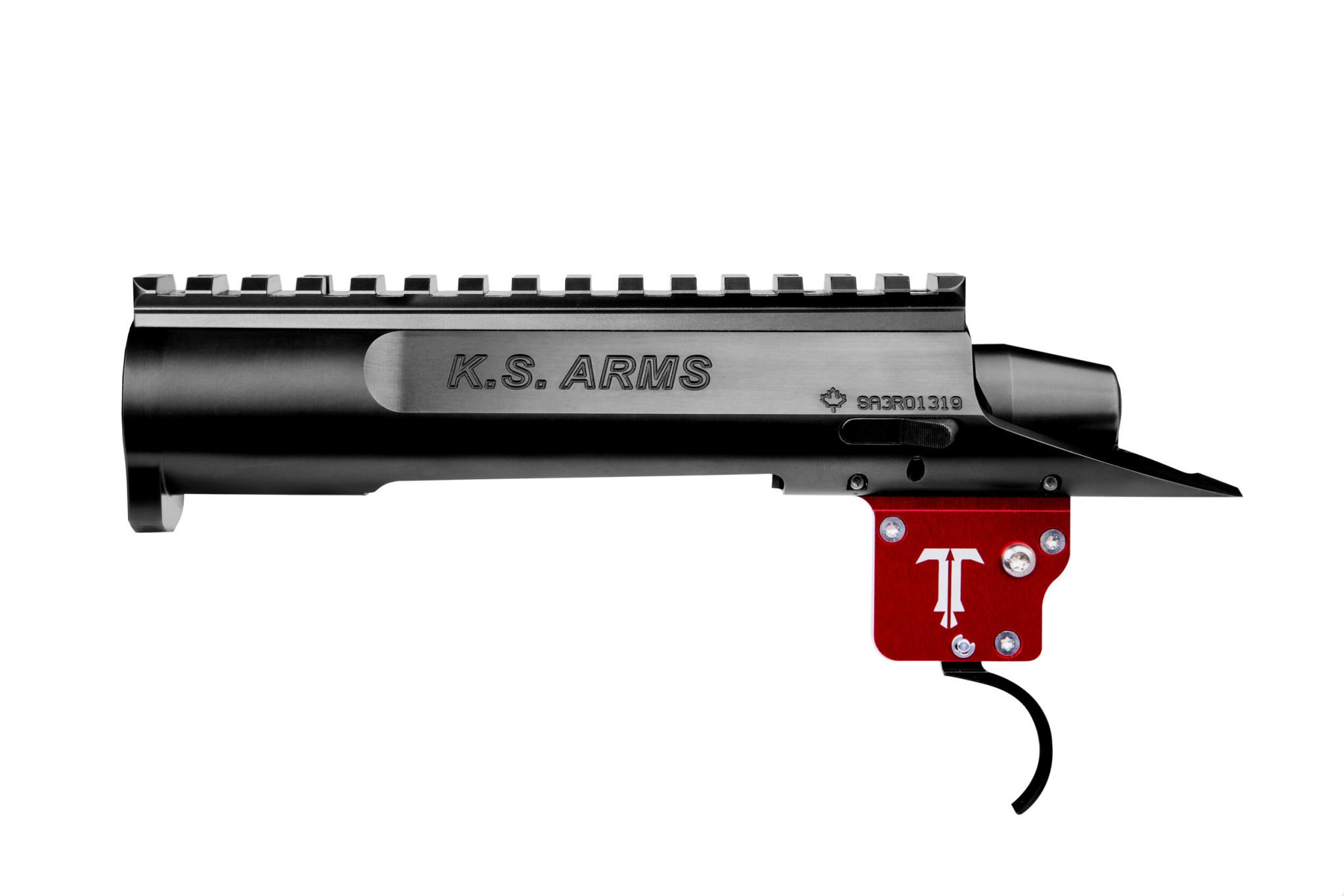 K.S. ARMS K.S. ARMS SAR 3-LUG RIFLE ACTION, SHORT, RH, 308 BF, REPEATER, 20 MOA, PULL KNOB