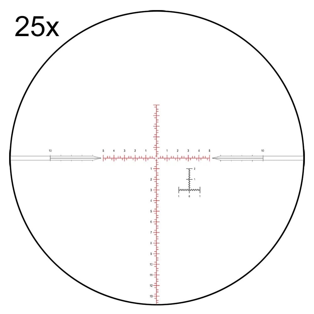 NIGHTFORCE NIGHTFORCE ATACR F1 RIFLESCOPE, 5-25X56, FFP, MIL-C, MRAD