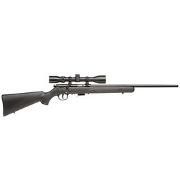 SAVAGE SAVAGE MODEL 93 FXP RIFLE, 22 WMR, W/ SCOPE, BLACK