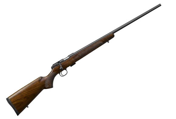 CZ CZ 457 AMERICAN RIFLE, 22 LR, 24.8" BARREL, WALNUT WOOD STOCK