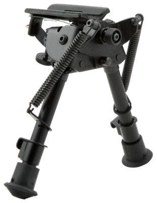 HARRIS HARRIS S-BRM BIPOD, SWIVEL STUD, NOTCHED LEGS, 6-9"