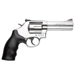 SMITH & WESSON SMITH & WESSON 686 REVOLVER, 357 MAG, 4.2" BARREL, SS, RUBBER GRIPS