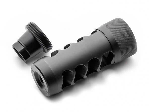 AREA 419 AREA 419 HELLFIRE MATCH MUZZLE BRAKE, 5/8X24, 6MM CAL, BLACK