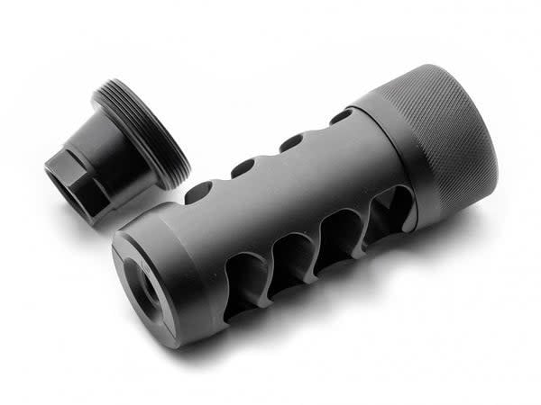 AREA 419 AREA 419 HELLFIRE MATCH MUZZLEBRAKE, 5/8X24, 6MM CAL, BLACK