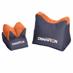 CHAMPION CHAMPION SUEDE SAND BAGS, LARGE, PRE-FILLED, PAIR