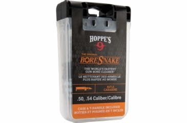 HOPPE'S HOPPE'S RIFLE BORE SNAKE, .50/54 CAL, W/ DEN