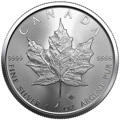 RCM CANADIAN MAPLE LEAF COIN, 2022, SILVER, 1OZ