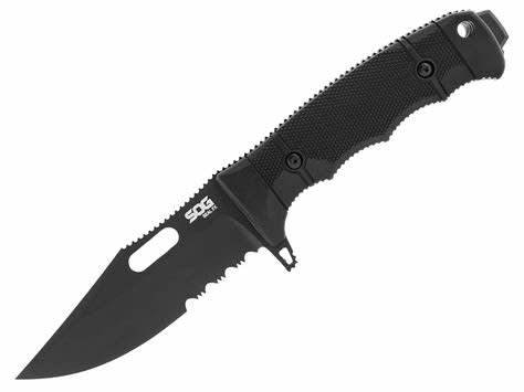 SOG SOG SEAL FX FIXED BLADE, PARTIALLY SERRATED